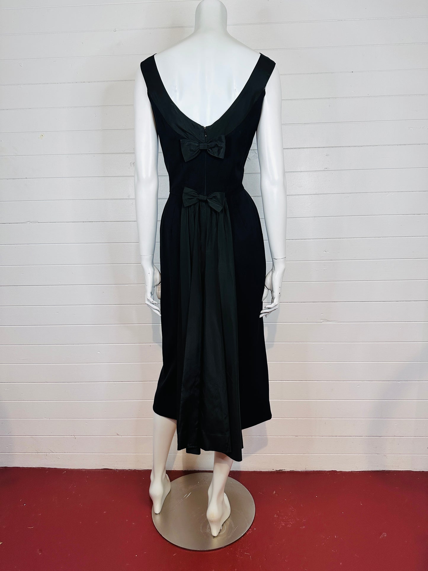 1950's to 1960's Breakfast at Tiffany's Holly Golightly Little Black Dress (S)