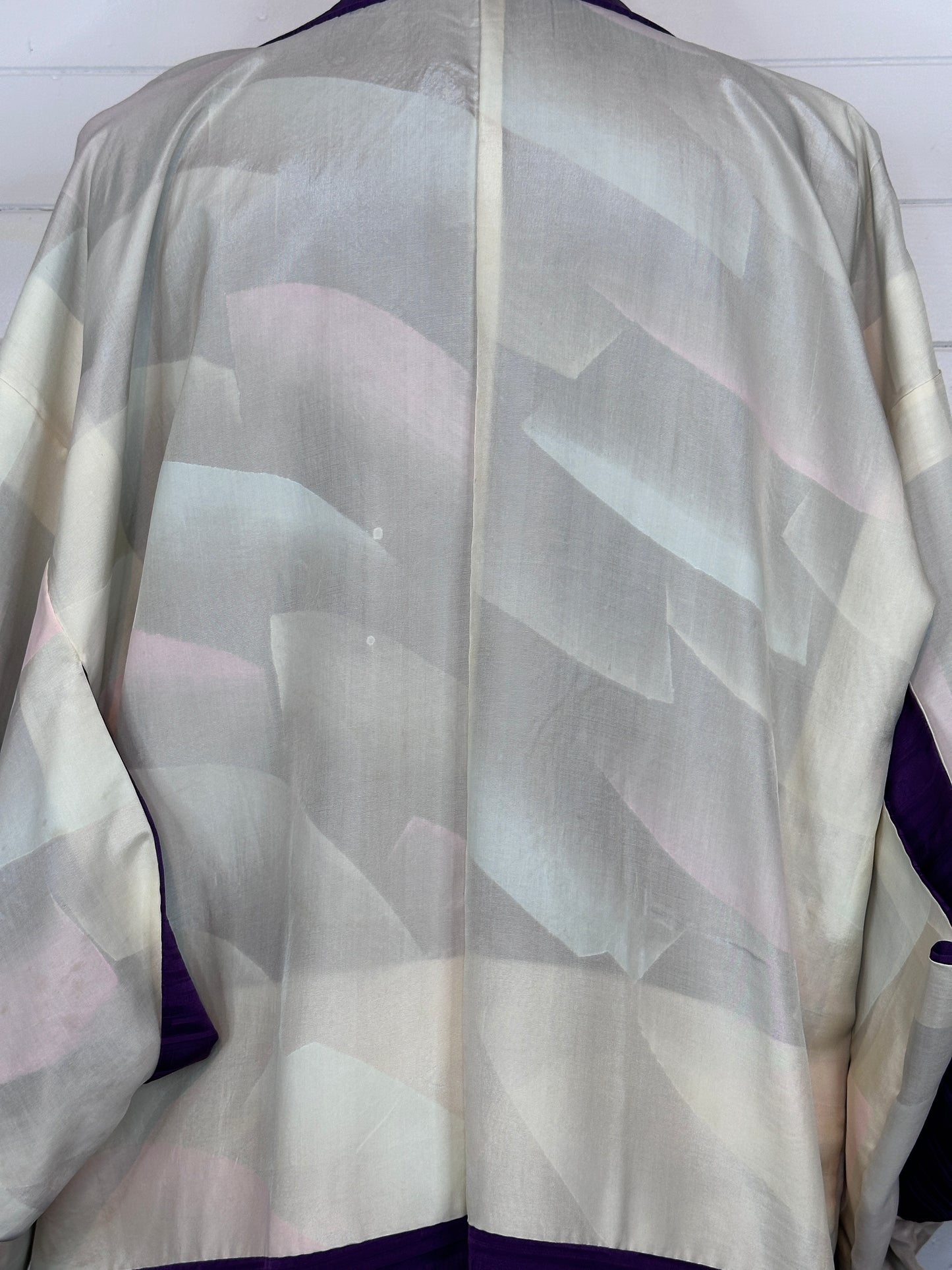 Vintage Silk Kimono Jacket - Mint Condition (One Size)