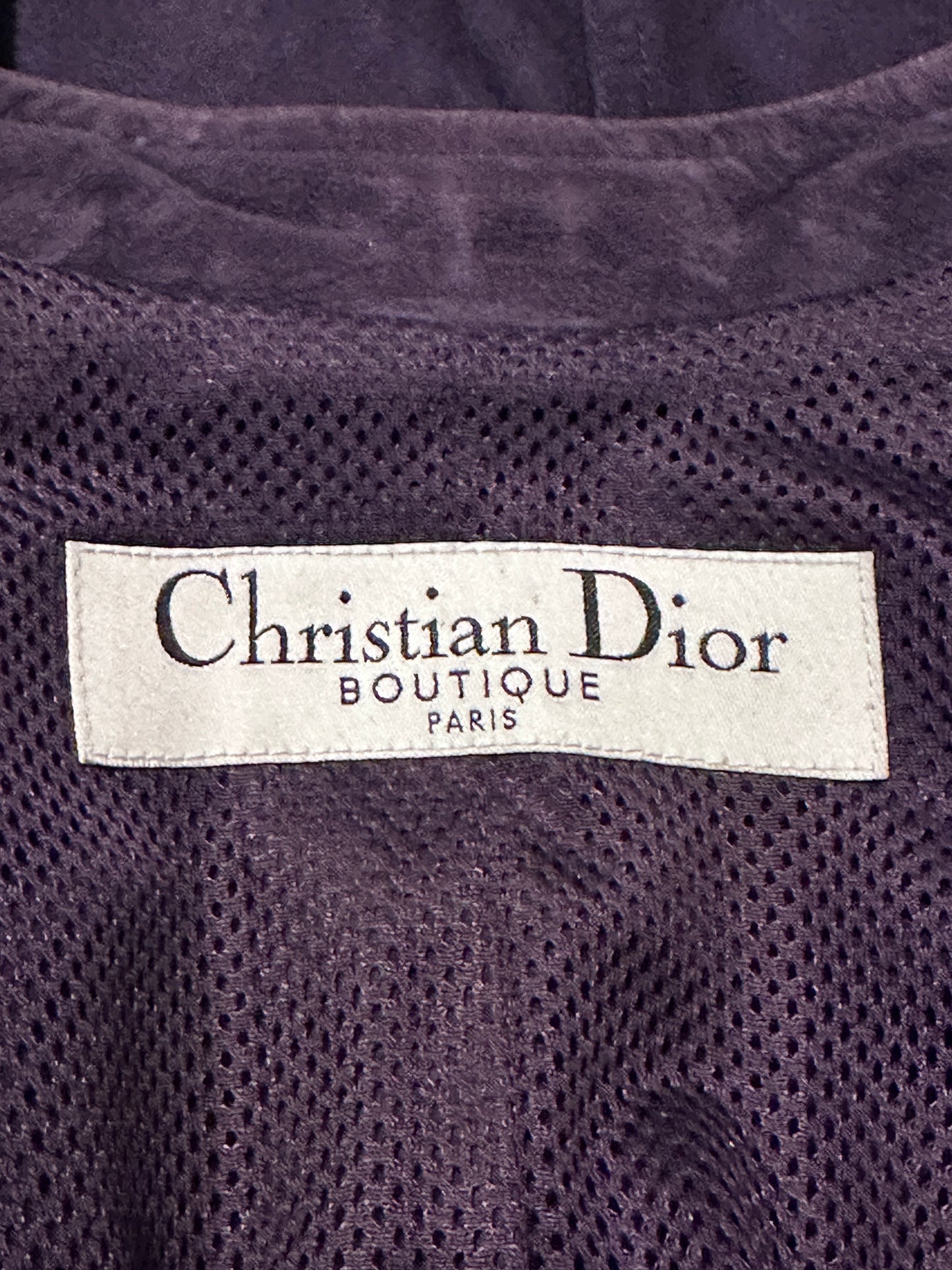 Christian Dior Boutique Soft Suede "Prince" Military Style Jacket (10)